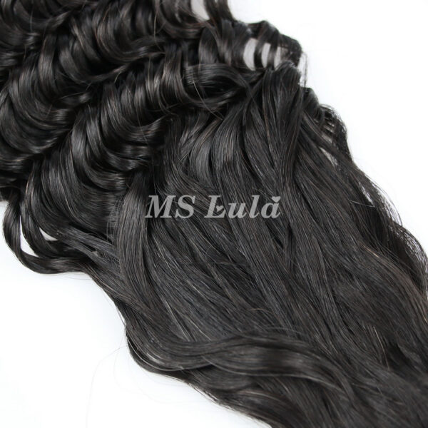 Deep Curly Virgin Human Hair Double Drawn Bundles - Image 4